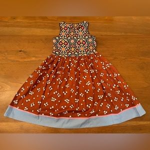 EUC size 14 Matilda Jane Platinum Flounce Tank dress 
#4/5